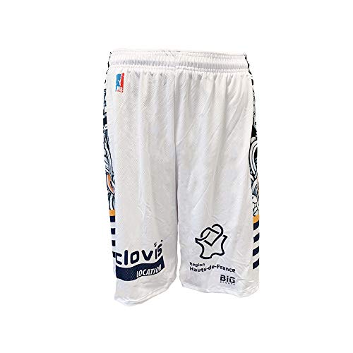 BCM Gravelines Dunkerque Offizielle Shorts zu Hause, 2018-2019 XX-Small weiß BCM Gravelines Dunkerque Offizielle Shorts zu Hause, 2018-2019 XX-Small weiß von BCM Gravelines Dunkerque