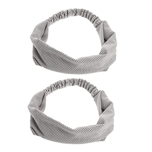 BCOATH 2st Schweißabsorbierendes Stirnband Sportliches Stirnband Yoga Kühlendes Stirnband Fitness-stirnbänder Bandana Für Frauen Sport-Stirnband Lauf-Stirnband Cooles Garn Aus Polyester von BCOATH