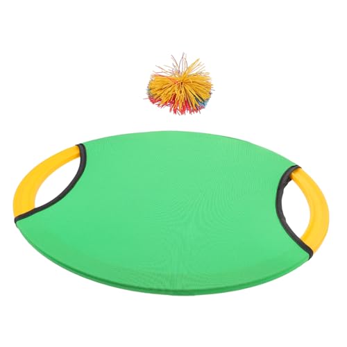 BCOATH 3St fliegendes Scheibenpaddel Trampolin Ballspiel Strand-Pool-Spielzeug Kinderspielzeug tischtennisball kinderknallzeug Outdoor-Spielset Trampolin Flugscheibe Paddelball Trampolin von BCOATH