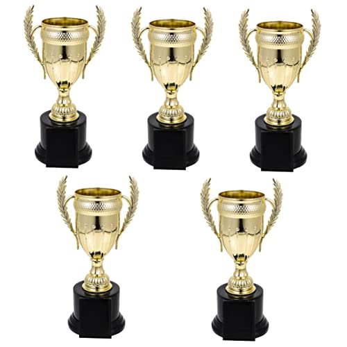 BCOATH 5st Kindertrophäe Mini-trophäen Trophäen Dekor Für Kinder Siegerpokal Als Trophäe Spielzeug Für Kinder Preispokal Belohnen Für Die Kinderparty Pvc von BCOATH