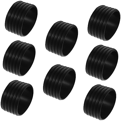 BCOATH 8-teiliger Overgrip-Schutz für Tennisschläger professioneller Rutschfester Schlägergriff Silikon-Dichtungsring für Tennis- und Badmintonschläger BCOATH 8-teiliger Overgrip-Schutz für Tennisschläger professioneller Rutschfester Schlägergriff Silikon-Dichtungsring für Tennis- und Badmintonschläger von BCOATH