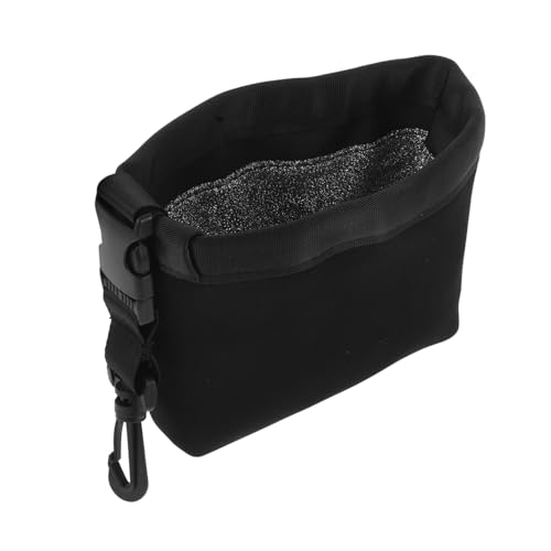 BCOATH Golfschlägertasche Reinigungstasche Für Golfbälle Golfball-reinigungsbeutel Golfballreiniger Golftasche Golf-reinigungswerkzeug Beutel Für Hundefutter Golf-Tee-Halter Plane Black von BCOATH