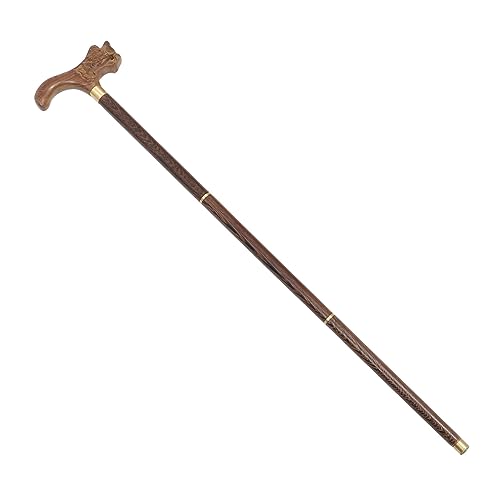 BCOATH Krücke Spazierstock im Freien Abnehmbarer Wanderstock zusammenklappbarer Spazierstock handuchhalterung krüken Spazierstock des Alten Mannes tragbare Spazierstange Wenge Light Brown von BCOATH