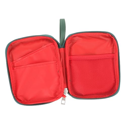 BCOATH Mini Haushalts Medizintasche Organizer Tasche Medizintasche Tragbare Pillentasche Tasche Reisetasche Aufbewahrungstasche Reisetasche von BCOATH
