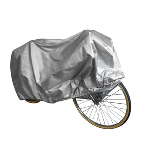 BCOATH Staubdichte Fahrradabdeckung wasserdichte Fahrrad-Regenabdeckung Outdoor-Fahrradschutz Größe XL Silber für Fahrräder Elektrofahrzeuge BCOATH Staubdichte Fahrradabdeckung wasserdichte Fahrrad-Regenabdeckung Outdoor-Fahrradschutz Größe XL Silber für Fahrräder Elektrofahrzeuge von BCOATH