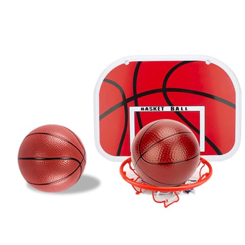 BDHI Mini-Basketballkorb für den Innenbereich, Basketballkorb für Schlafzimmer, mit Ball und komplettem Basketballzubehör für Zuhause, Büro und Erwachsenenzimmer (y246-1) von BDHI