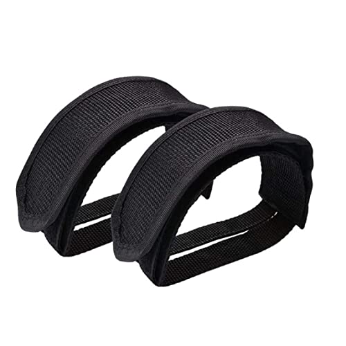 BEAHING Fahrradpedalbänder Pedalzehen Clips -Träger Klebeband Schlupf Doppelte Kleber für Feste Getriebe Fahrrad Anfänger schwarz 2 Stcs, Fahrradstrahlgurt BEAHING Fahrradpedalbänder Pedalzehen Clips -Träger Klebeband Schlupf Doppelte Kleber für Feste Getriebe Fahrrad Anfänger schwarz 2 Stcs, Fahrradstrahlgurt von BEAHING