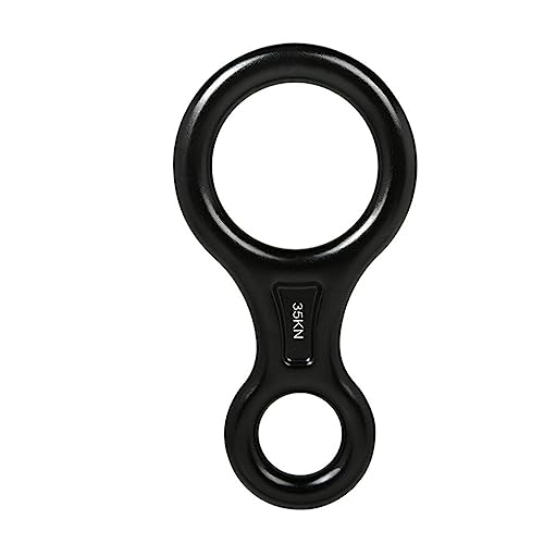 BEALIFE Klettern Descender Downhill Camping Outdoor Abseilen acht Ring Aluminiumlegierung Survival Rigging Protector von BEALIFE