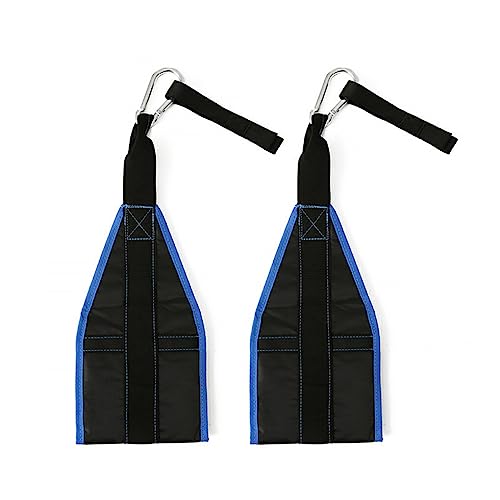 BEALIFE Packung mit 2 Damen Herren Home Gym Fitness Sling Strap Reckstange Bauchmuskeln Hängegürtel Trainingszubehör, Blau von BEALIFE