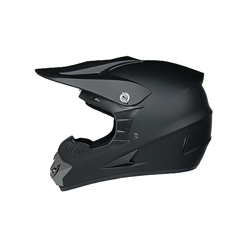 BEALIFE Robuster und langlebiger Mountainbike Helm für zuverlässigen Schutz. Fahrradhelme, ABS Scooter Helm, Matt schwarz, M von BEALIFE