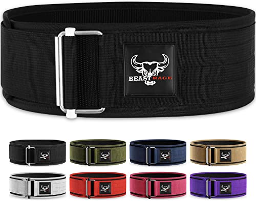 Beast Rage Gewichthebergürtel Auto Lock Trainingsgürtel Krafttraining Fitness Powerlifting Gepolsterter Fitnessstudio Bodybuilding Gürtel Männer & Frauen Kreuzheben Workout Beast Rage Gewichthebergürtel Auto Lock Trainingsgürtel Krafttraining Fitness Powerlifting Gepolsterter Fitnessstudio Bodybuilding Gürtel Männer & Frauen Kreuzheben Workout von BEAST RAGE