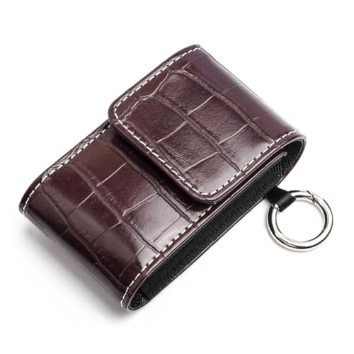 BEBEMOKO Leder Aufbewahrungstasche Tragbare Schutztasche Für Mit Innentaschen Für Handtaschen Ideal Für Unterwegs Und Zum Schutz des Geräts von BEBEMOKO