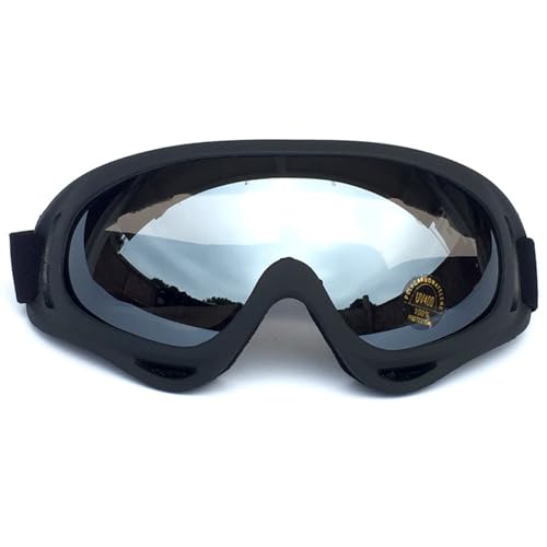 BEBIKR Reitbrille Mit Schaumstoff Winddichte Sonnenbrille Staubdichte Motorradbrille Blendschutzbrille Blendschutzbrille von BEBIKR