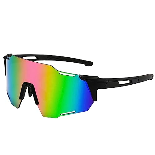 BECILES Sonnenbrille Fahrradbrille,Herren Damen Sportbrille Fahrradbrille,Schutzbrille Sonnenbrille Anti-Uv für Outdooraktivitäten Wie Radfahren Laufen Klettern Autofahren Angeln Golf Ski im Freien BECILES Sonnenbrille Fahrradbrille,Herren Damen Sportbrille Fahrradbrille,Schutzbrille Sonnenbrille Anti-Uv für Outdooraktivitäten Wie Radfahren Laufen Klettern Autofahren Angeln Golf Ski im Freien von BECILES