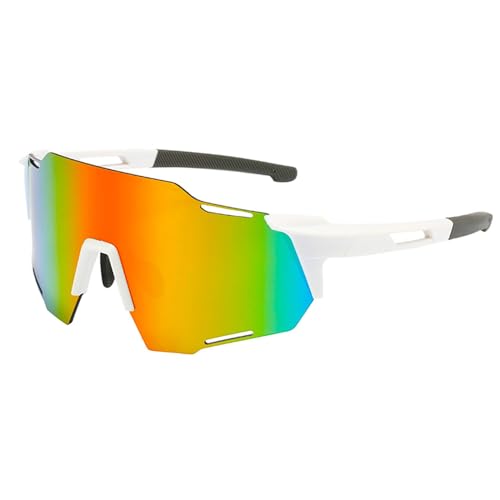 BECILES Sonnenbrille Fahrradbrille,Herren Damen Sportbrille Fahrradbrille,Schutzbrille Sonnenbrille Anti-Uv für Outdooraktivitäten Wie Radfahren Laufen Klettern Autofahren Angeln Golf Ski im Freien BECILES Sonnenbrille Fahrradbrille,Herren Damen Sportbrille Fahrradbrille,Schutzbrille Sonnenbrille Anti-Uv für Outdooraktivitäten Wie Radfahren Laufen Klettern Autofahren Angeln Golf Ski im Freien von BECILES