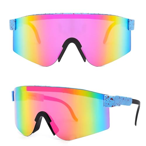 BECILES Sonnenbrille Fahrradbrille,Herren Damen Sportbrille Fahrradbrille,Schutzbrille Sonnenbrille Anti-Uv für Outdooraktivitäten Wie Radfahren Laufen Klettern Autofahren Angeln Golf Ski im Freien BECILES Sonnenbrille Fahrradbrille,Herren Damen Sportbrille Fahrradbrille,Schutzbrille Sonnenbrille Anti-Uv für Outdooraktivitäten Wie Radfahren Laufen Klettern Autofahren Angeln Golf Ski im Freien von BECILES