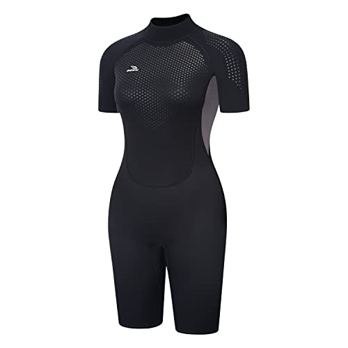 Neoprenanzug Damen und Herren Kurz 3mm für Herren Rückenreißverschluss zum Tauchen, Schnorcheln, Surfen, Kajakfahren, Kurzarm-Neoprenanzug für Wassersport Neoprenanzug Damen und Herren Kurz 3mm für Herren Rückenreißverschluss zum Tauchen, Schnorcheln, Surfen, Kajakfahren, Kurzarm-Neoprenanzug für Wassersport von BEEK