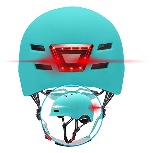 BEEPER Unisex Jugend ME135S-B Helm mit integrierter Beleuchtung, blau, S BEEPER Unisex Jugend ME135S-B Helm mit integrierter Beleuchtung, blau, S von BEEPER