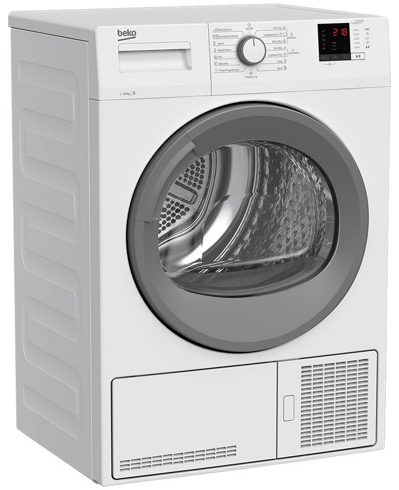 BEKO Kondenstrockner DC 101230, 10 kg, Kindersicherung, Reversierende Trommel, Signalton BEKO Kondenstrockner DC 101230, 10 kg, Kindersicherung, Reversierende Trommel, Signalton von BEKO