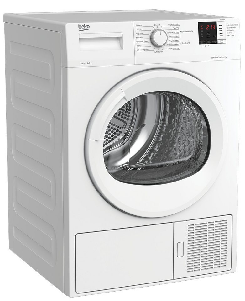 BEKO Wärmepumpentrockner DS843F3G0, 8 kg, Programmanzahl: 15 von BEKO