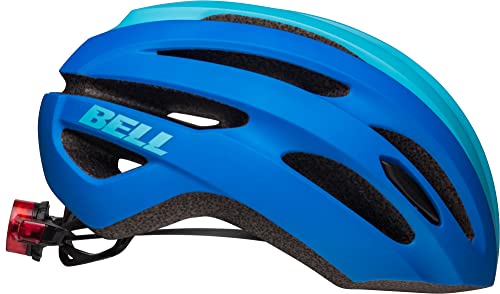 BELL Unisex-Erwachsene Avenue LED Road Helm, matt blau, Universal S/M 50-57cm von BELL
