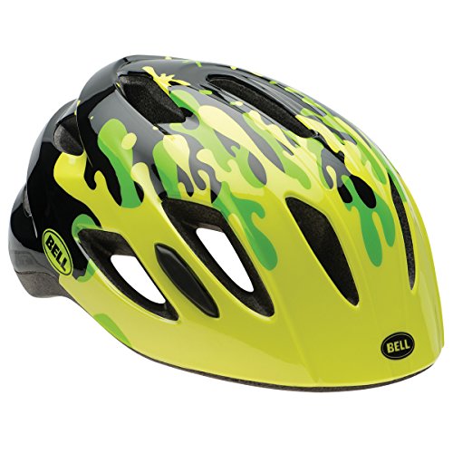 Bell Kinder Fahrradhelm Zipper, Pop Green Splat, 47-54 cm, 210096003 Bell Kinder Fahrradhelm Zipper, Pop Green Splat, 47-54 cm, 210096003 von BELL