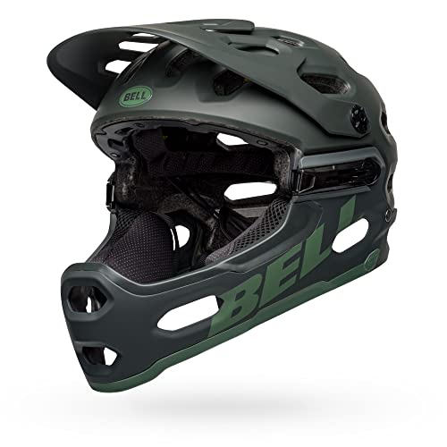 Bell Bike Unisex – Erwachsene SUPER 3R Helme, Matte Green, M Bell Bike Unisex – Erwachsene SUPER 3R Helme, Matte Green, M von BELL
