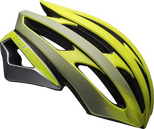 Bell Bike Unisex – Erwachsene Stratus Fahrradhelme, Matte/Gls Hi-Viz Reflective, L von BELL