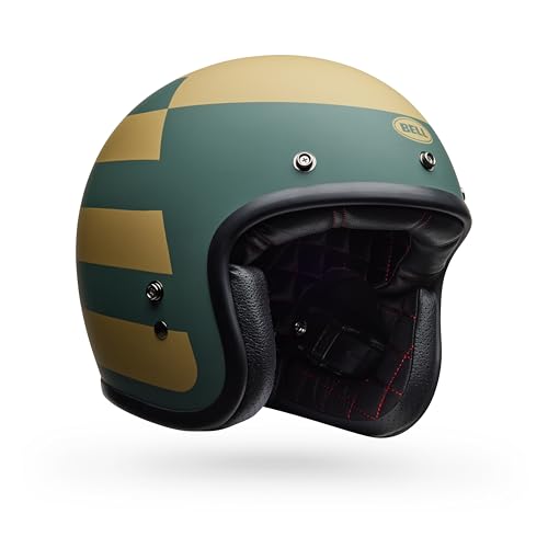 Bell Helmets Custom 500 – Matte Emerald/Gold Parlor, Größe XL von BELL