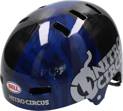 Bell Local Gloss Navy/Sliver Nitro L Bell Local Gloss Navy/Sliver Nitro L von BELL