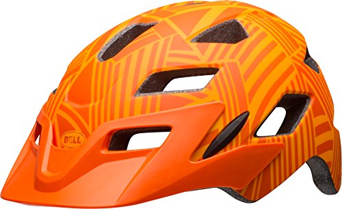 Bell Kinder Sidetrack Fahrradhelm, Matte Tang/Orange, One Size von BELL