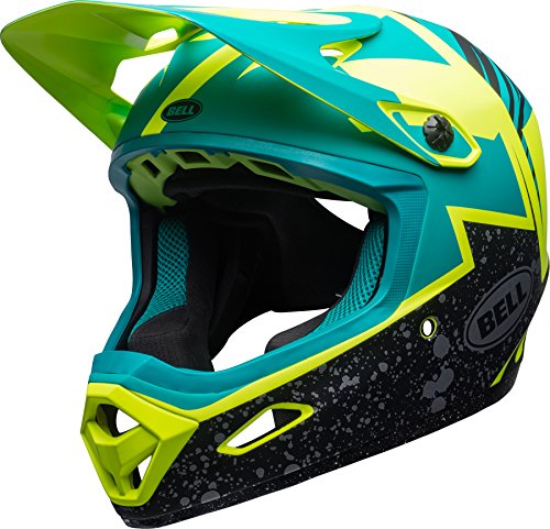Bell Transfer-9 Fullface Helm Matte Retina sear/Emerald S Bell Transfer-9 Fullface Helm Matte Retina sear/Emerald S von BELL