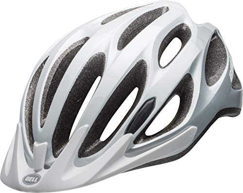 Bell Unisex – Erwachsene Traverse MIPS Fahrradhelm, White/Silver, Unisize von BELL