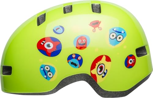 BELL Unisex Jugend Lil Ripper Fahrradhelme, Green Monsters, Einheitsgröße BELL Unisex Jugend Lil Ripper Fahrradhelme, Green Monsters, Einheitsgröße von BELL