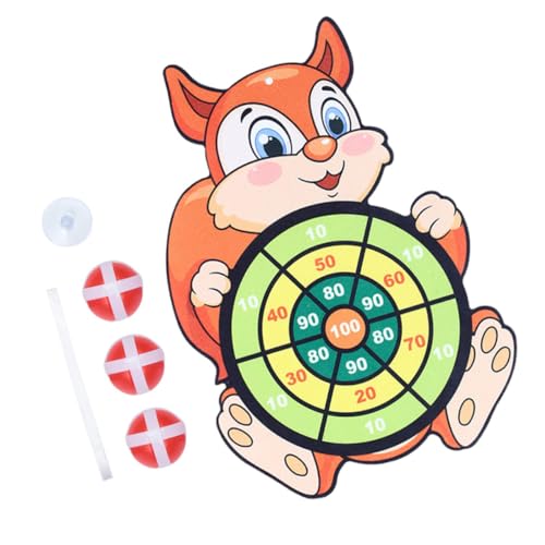 BELLIFFY 1 Satz GOO-Ball-Ziel Klebriges Dartball-Spielzeug Dartscheibe Spielzeug-kit Pädagogisches Dartspielzeug Dartscheibe Aus Stoff Dartscheibe Für Kinder Dart-brettspiel Flanell von BELLIFFY