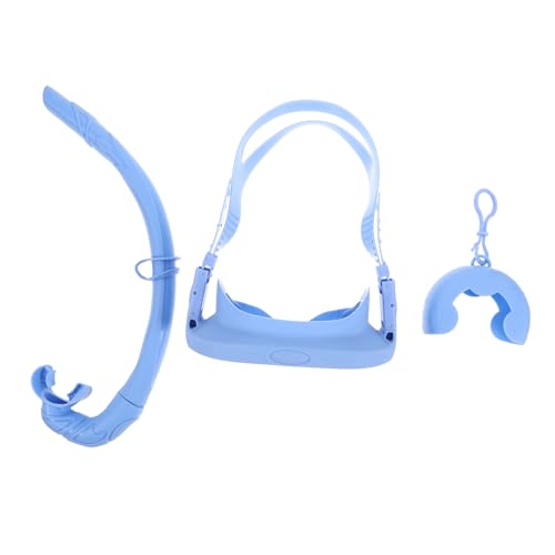 BELLIFFY 1 Satz Schnorchelset Professionelle Tauchmaske Schwimmende Schnorchelmaske Schwimmbrille Erwachsene Schnorchelmaske Für Erwachsene Schwimmbrillen Tauchausrüstung Kieselgel Sky-blue von BELLIFFY