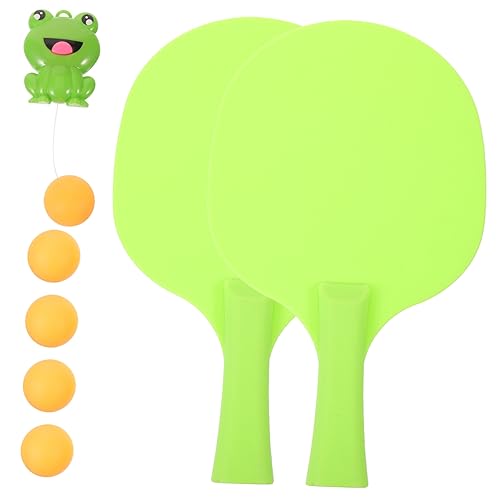 BELLIFFY 1 Satz tischtennistrainer Kinder fitnessgeräte Augenentspannung Spielzeug Kinder Augentraining Spielzeug Tischtennis Geräte Tischtennis Spielzeug für Kinder Abs Light Green von BELLIFFY