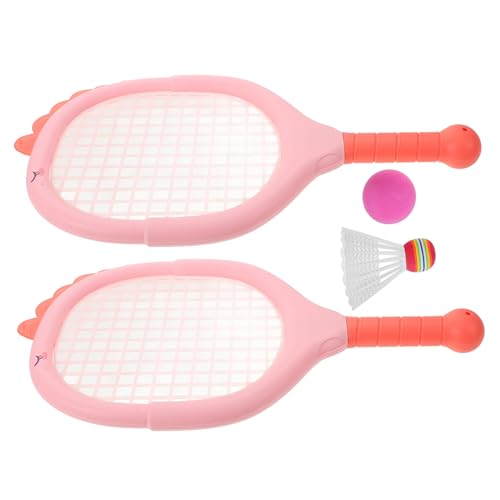 BELLIFFY 1 Set Kinder Tennis Schläger Set Mit Badminton Ball Für Outdoor Sport Und Training Spaß Spielzeug Schläger Versorgung Für Jungen Und Mädchen von BELLIFFY