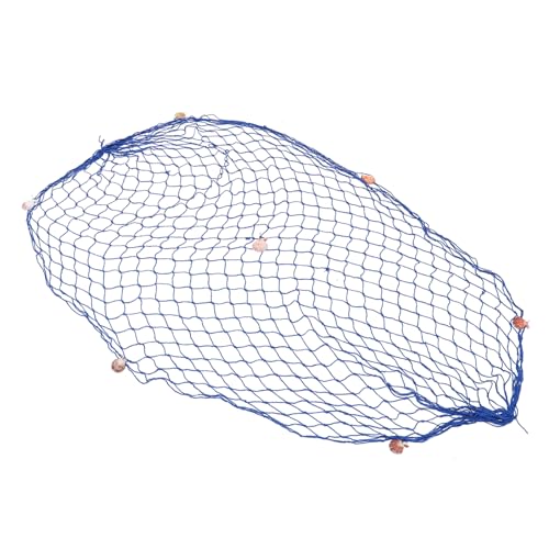 BELLIFFY 1Stk Fischernetz Shell Ornament Fotografie Wanddekoration rustikales dekoratives Fischernetz büro Dekoration bürodekoration Netzstrümpfe Fischernetz aus Baumwollseil Baumwollfaden von BELLIFFY