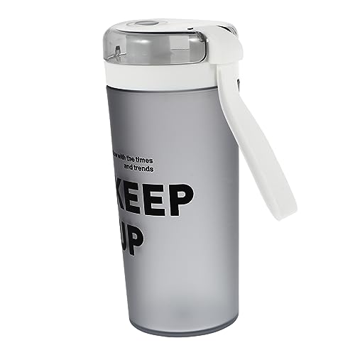 BELLIFFY 1stk Gefrosteter Shaker-Becher Trinkflasche Shaker-tassen Outdoor-wasserflasche Proteinflasche Proteinshaker Wasserbehälter Für Den Sport Wasserkrug Isoliert Mixer Trinken P.s Weiß von BELLIFFY