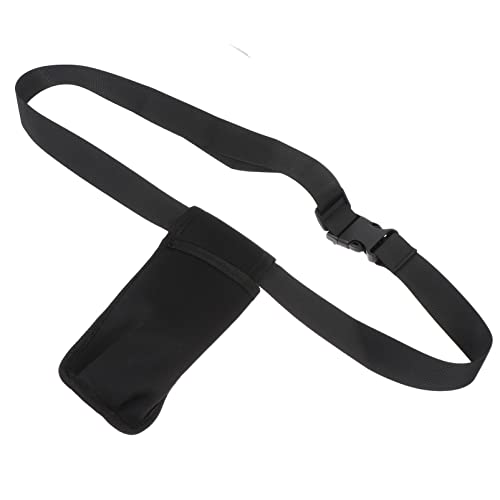 BELLIFFY 1stk Masseur Bauchtasche Friseurscherentasche Aufbewahrungsbeutel Für Ätherische Öle Für Massageflaschen Gürtelholster Massage- -gürtel 600d Oxford-Stoff Black von BELLIFFY