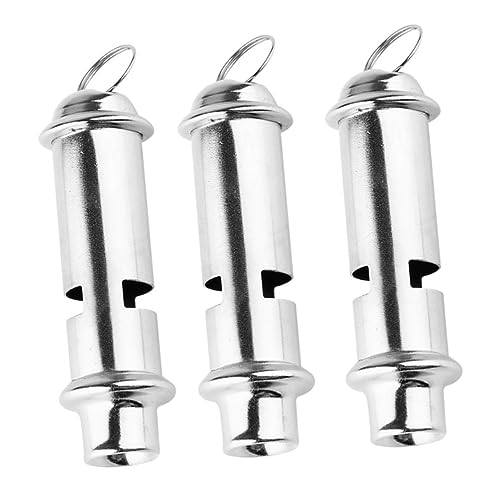 BELLIFFY 3St Pfeife Meeresangeln schwimmt Nacht Outdoor-Accessoire Sporttagsspiele Schlüsselanhänger Rostfreier Stahl BELLIFFY 3St Pfeife Meeresangeln schwimmt Nacht Outdoor-Accessoire Sporttagsspiele Schlüsselanhänger Rostfreier Stahl von BELLIFFY