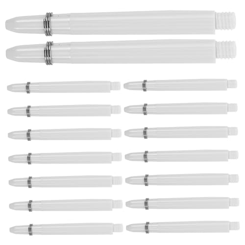 BELLIFFY 50-teiliges Nylon-dartschäfte- Und Flight-Set Mit 2ba-Gewinde. Essential Long Flight Inklusive Dartringen, Ideal Für Weiche Spitzen Und Stahlspitzen von BELLIFFY