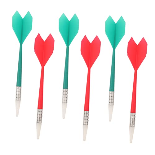 BELLIFFY 6st Weicher Kopf Dart Indoor-Darts Dart Für Dartscheibe Wurftipps Für Die Dartwand Darts Werfen Wurfzielspiel Outdoor-Dart-Spielzeug Normale Darts Dartspielzubehör Spitze Dart Abs von BELLIFFY