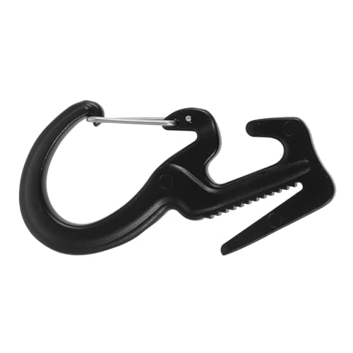 BELLIFFY Camping Karabiner Clip Kletterverschluss Schnapp Kletterkarabiner Für Outdoor Aktivitäten Vielseitig Einsetzbar Beim Camping Wandern Und Angeln Einzigartiges Design von BELLIFFY