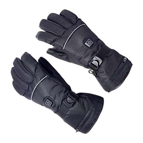 BELLIFFY Ein Paar Ski Heizhandschuhe Für Den Winter Automatisch Wärmed Größe S Verstellbar Ohne Batterie Schwarz 3 Heizmodi Perfekte Warme Winterhandschuhe Für Innen Und von BELLIFFY