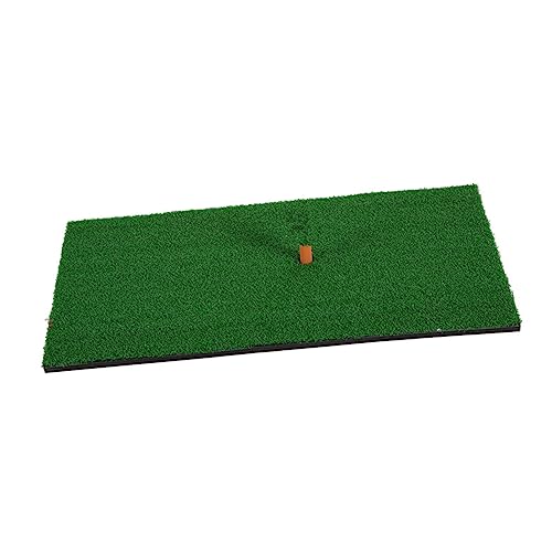 BELLIFFY Golf Übungsmatte 30x60cm Mit Tee Tragbare Trainingsmatte Für Golf Mit Realistischem Rasen Für Outdoor Sport Und Putting Training Ideal Für Das Üben Im Garten Und Auf Der von BELLIFFY