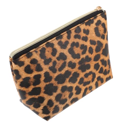 BELLIFFY Kosmetiktasche In Knödelform Mit Leopardenmuster Make Up Bündel Make Up Tasche Für Reisen Make Up Organizer Aufbewahrungstasche Make Up Tasche Mit Reißverschluss Dekorative von BELLIFFY