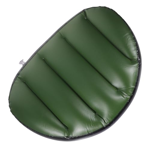 BELLIFFY Rafting-Kissen Aufblasbare Luftmatratze Tragbares Sitzkissen Kanukissen Kissen Für Luftkajaks Wassersportausrüstung wasserdichte Sitzkissen Rückenkissen Zubehör Auto Ehob Green PVC von BELLIFFY