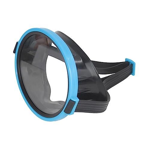 BELLIFFY Tauchmaske Mit Wasserdichtem Schwimmbrille Aus PE Kunststoffrahmen Anti Beschlag Für Schnorcheln Und Schwimmen Blaue Farbe von BELLIFFY